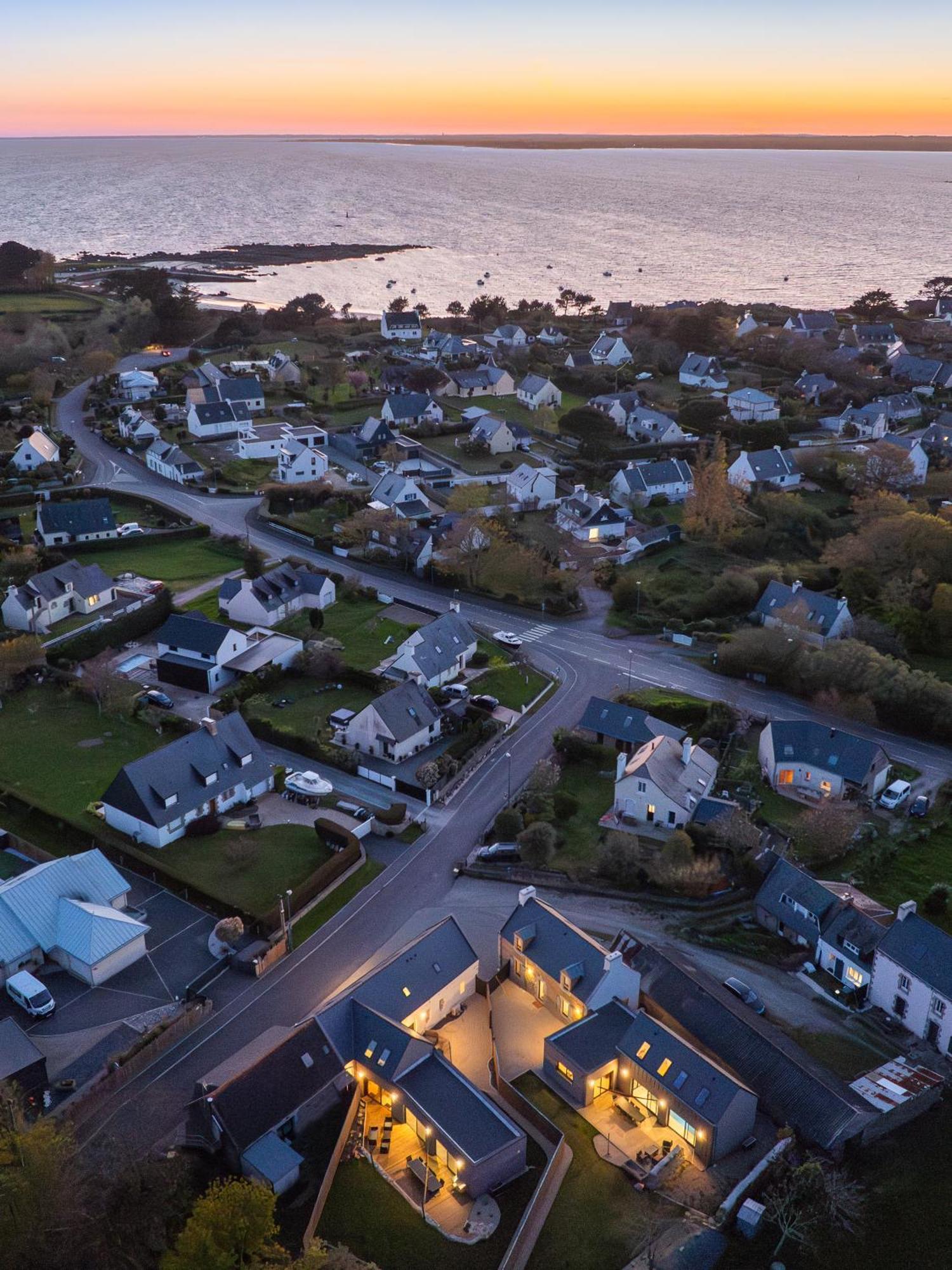 La Longere De La Plage Trégunc Eksteriør billede