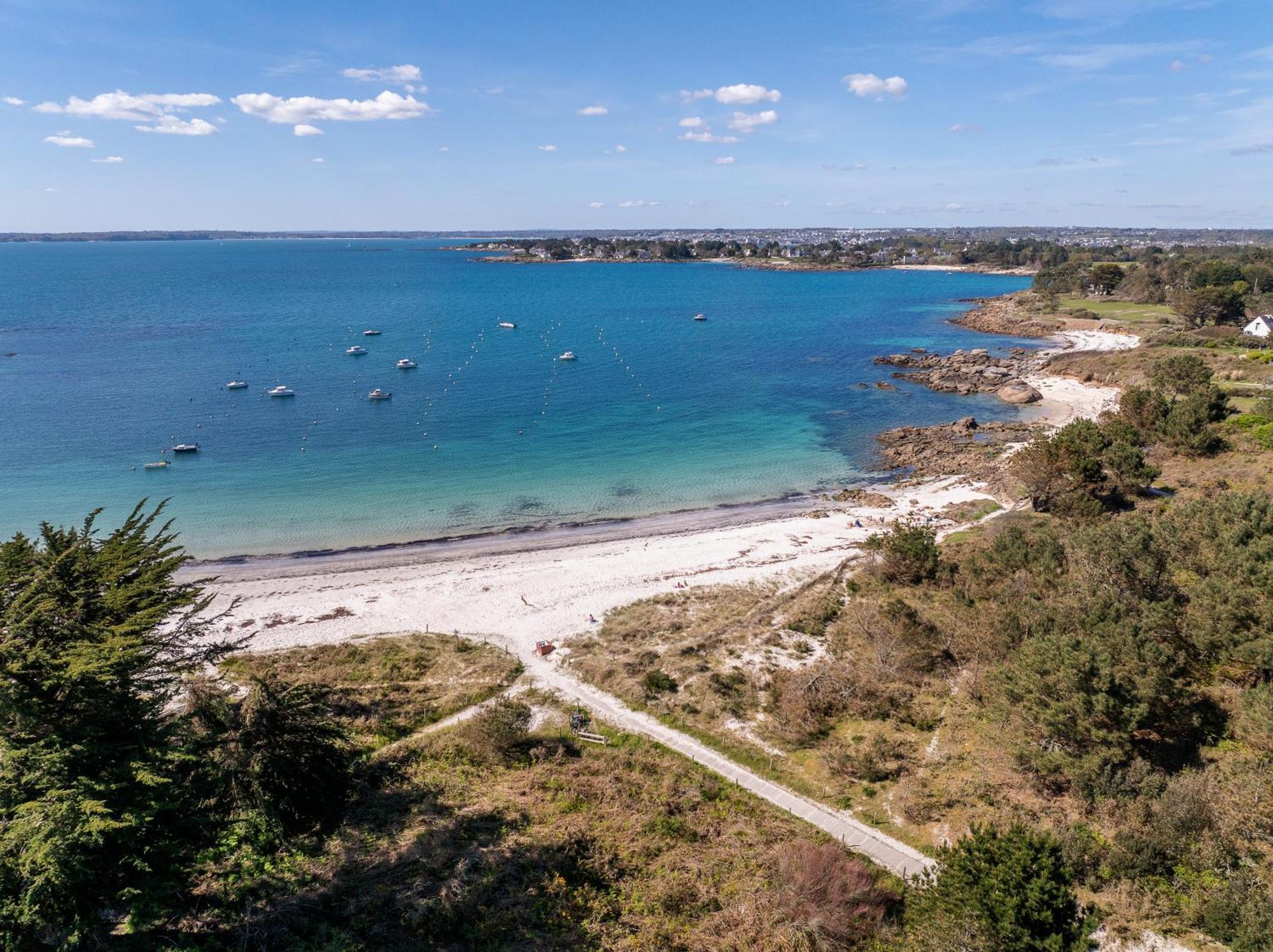 La Longere De La Plage Trégunc Eksteriør billede