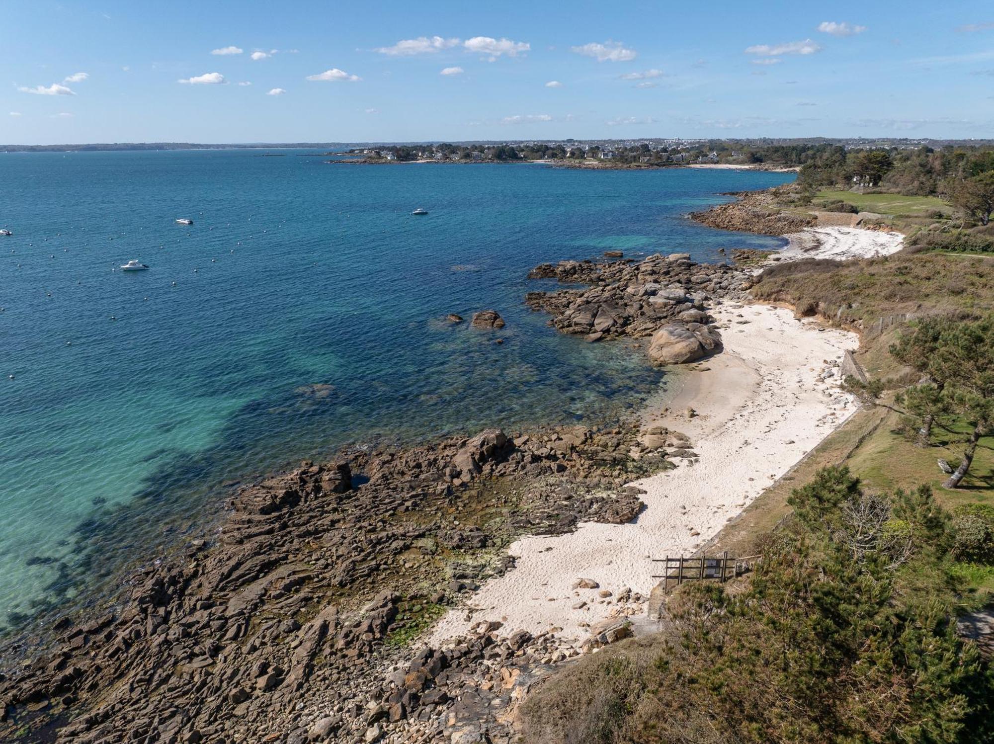 La Longere De La Plage Trégunc Eksteriør billede